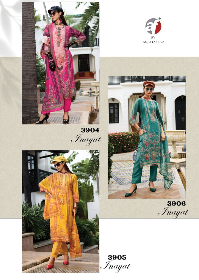 Inayat By Af Fancy Tissue Kurti With Bottom Dupatta Wholesale Price In Surat
